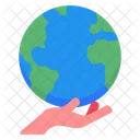 Earth Care Global Care Environment Icon