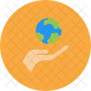 Earth Care Global Day Earth Day Icon