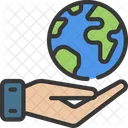 Earth Care World In Icon