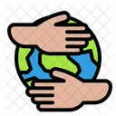 Earth Day Save Planet Icon