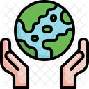 Earth Day World Humanitarian Day Save The Planet Icon