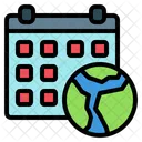Earth Day Event Global Icon