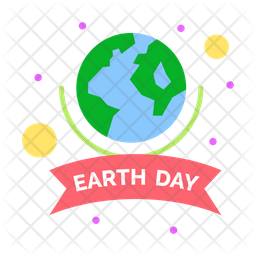 Earth Day Icon - Download in Flat Style