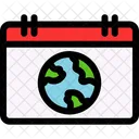 Earth Day Eco Day World Icon