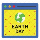 Earth Day Nature World Icon