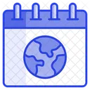 Earth Day Globe Icon