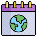 Earth Day Globe Symbol