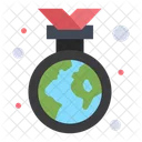 Earth Day Badge  Icon