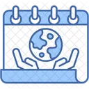 Earth Day Calendar Event Icon