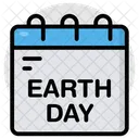 Earth Day Schedule Daybook Icon