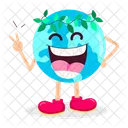 Recycling Stickers Renewable Stickers Environment Pollution Icon