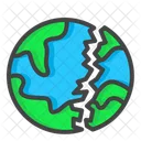 Earth Destroyed Destroyed Earth Catastrophic Event Icon