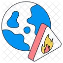 Earth Smoke Fire Icon