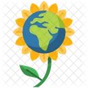 Earth Flower  Icon