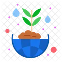 Earth Flower  Icon