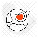 Small Businesses Earth Friendly Heart Icon