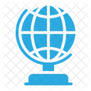 Earth Globe Earth Grid Icon