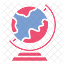 Earth Globe Education Globe Icon