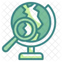 Earth Globe Geography Planet Icon