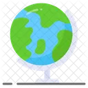Globe World Map Icon