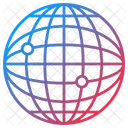 Earth Grid Icon