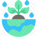 Earth Growth  Icon