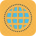 Earth Globe Map Icon