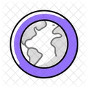 Earth Planet Environment Icon