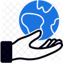 Earth Planet Globe Icon