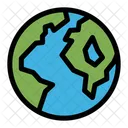 Earth Globe Worldwide Icon