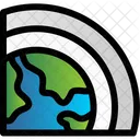 Earth Layer Cards Stock Icon