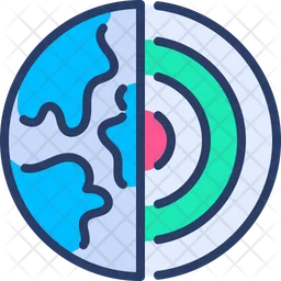 Earth Layers  Icon