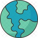 Earth Map Earth Map Icon