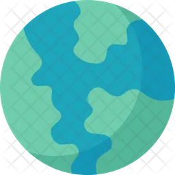 Earth Map  Icon