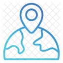 Earth Map  Icon