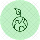 Earth Nature Pentaglow Icon