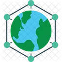 Earth Networking  Icon