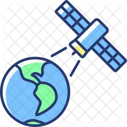Earth observation process  Icon