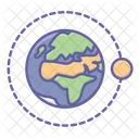 Earth orbit  Icon