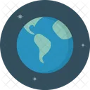 Earth Planet Astrology Icon