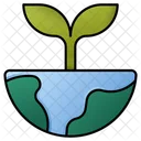 Earth Plant  Icon