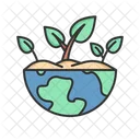 Earth plant  Icon