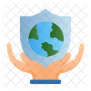 Earth Protection Earth Global Icon