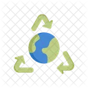Earth recycle  Icon
