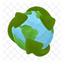 Earth recycle  Icon