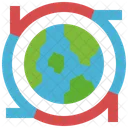 Earth rotation  Icon