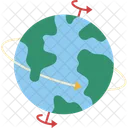 Earth Rotation  Icon