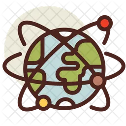 Earth Satellites  Icon