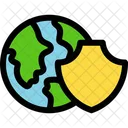 Earth Security Earth Eco Icon