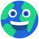 Earth Smile  Icon